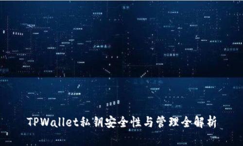 TPWallet私钥安全性与管理全解析