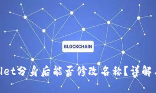 tpwallet分身后能否修改名称？详解与步骤