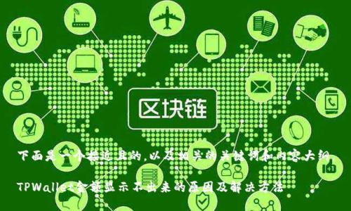 下面是一个接近且的，以及相关的关键词和内容大纲。

TPWallet金额显示不出来的原因及解决方法